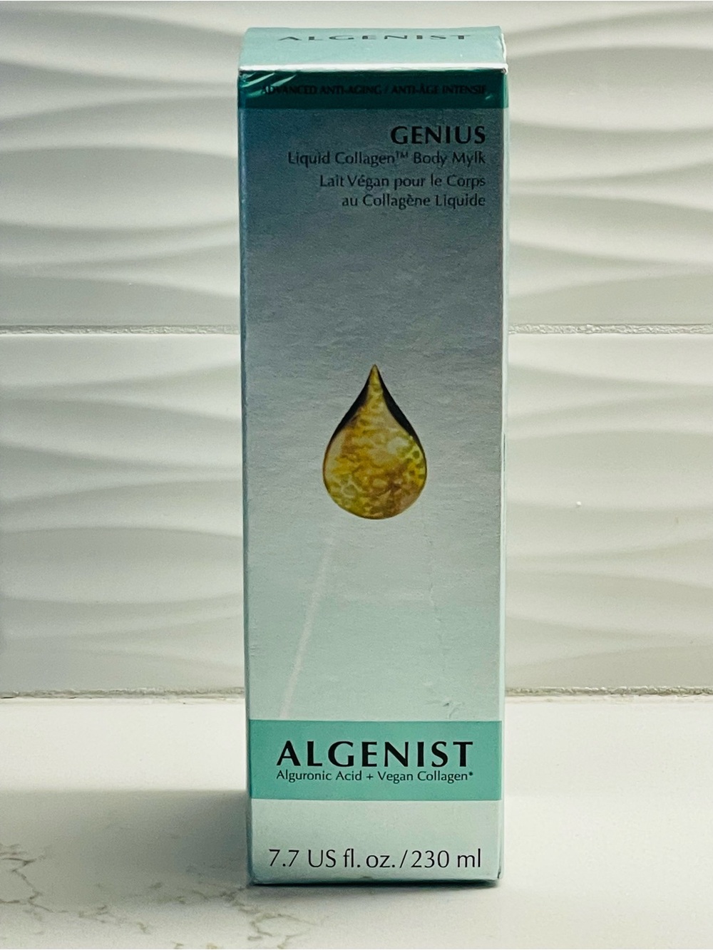 ALGENIST GENIUS Liquid Collagen Body Mylk 7.7 fl oz Vegan Collagen anti-aging